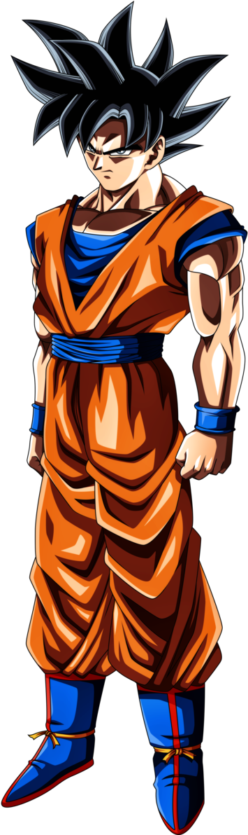Goku Ultra Instinct Png - Mastered Ultra Instinct Goku Power Level (670x1191), Png Download