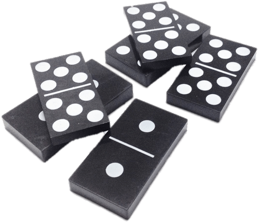 Blocks Png Stickpng - Dominoes Transparent (680x500), Png Download