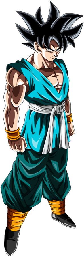 Son Goku Ultra Instinct Forms By Ajckh2-dbozxli - Goku Ultra Instinct Png (318x894), Png Download