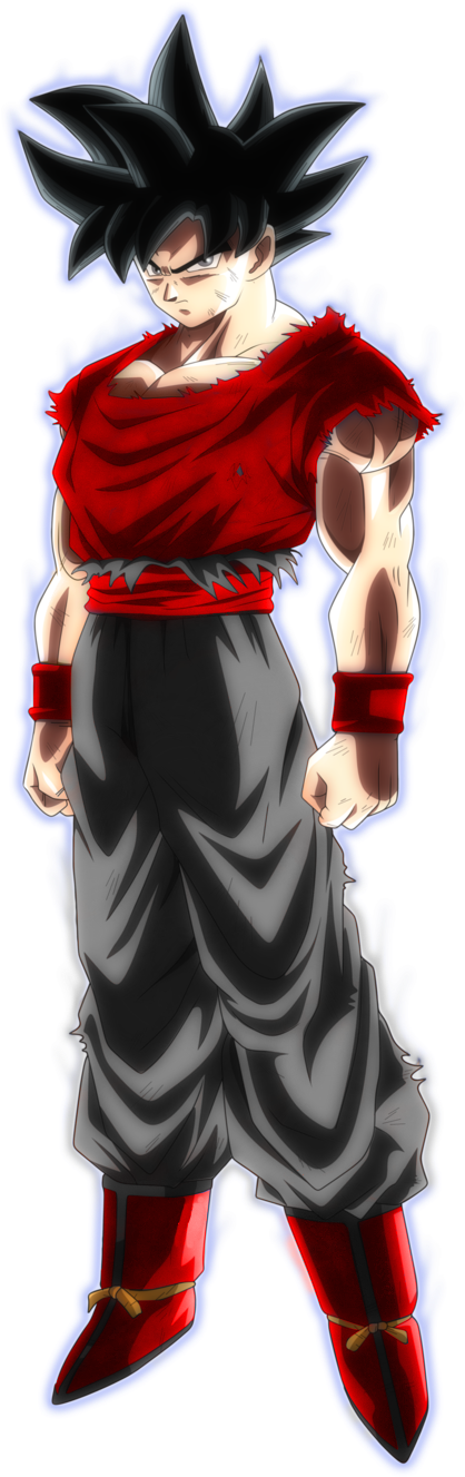 Resultado De Imagen Para Evil Goku Ssj5 - Goku Ssj 3 (590x1355), Png Download