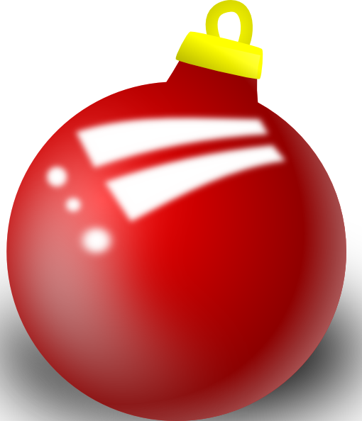 Christmas Ornament Clipart (510x594), Png Download