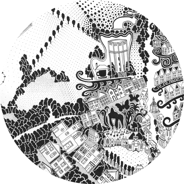 Bristol By Fuller Detail3 Circle - Gif (595x595), Png Download