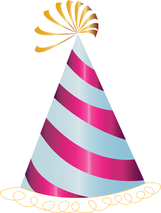 Happy Birthday 303540 - Transparent Background Birthday Hat Png (545x720), Png Download