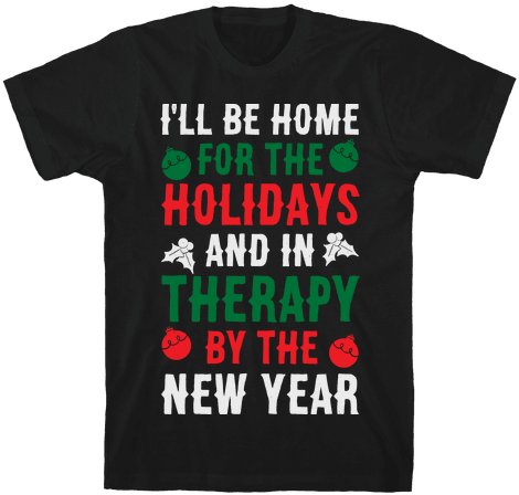 I'll Be Home For The Holidays And In Therapy By The - More Than A Fan Marvel (484x484), Png Download