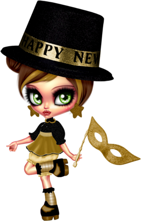 New Year (518x800), Png Download