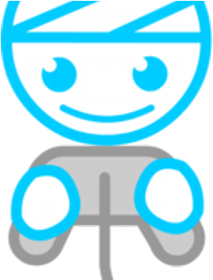 Press Start - Circle (400x400), Png Download