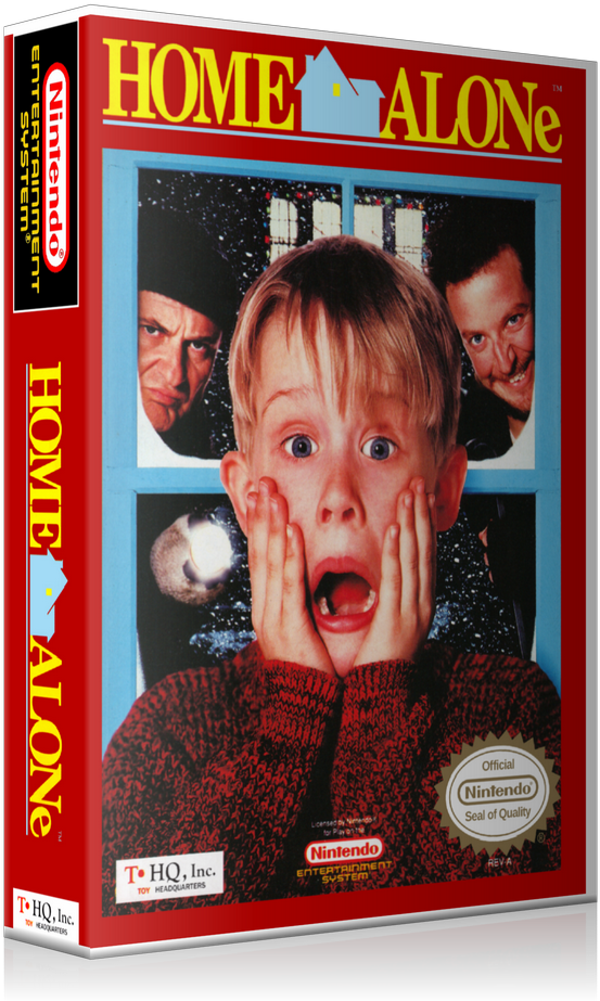 Nes Home Alone Retail Game Cover To Fit A Ugc Style - Home Alone [original Motion Picture Soundtrack] - Vinyl (800x960), Png Download