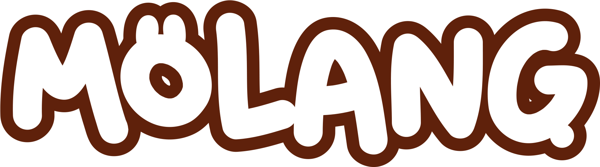 Piu Piu Collectible Plush - Molang By Jenne Simon (2000x715), Png Download