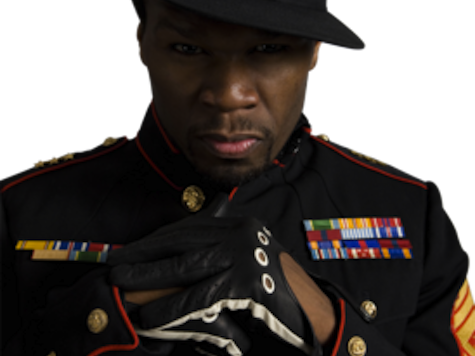 Marine Rips 50 Cent For Wearing Dress Blues - Rapper (475x356), Png Download