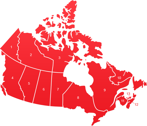Neat Hat - Canada Map Vector Png (598x515), Png Download