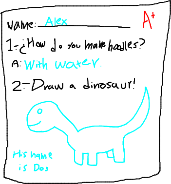 Homework - Handwriting (351x378), Png Download