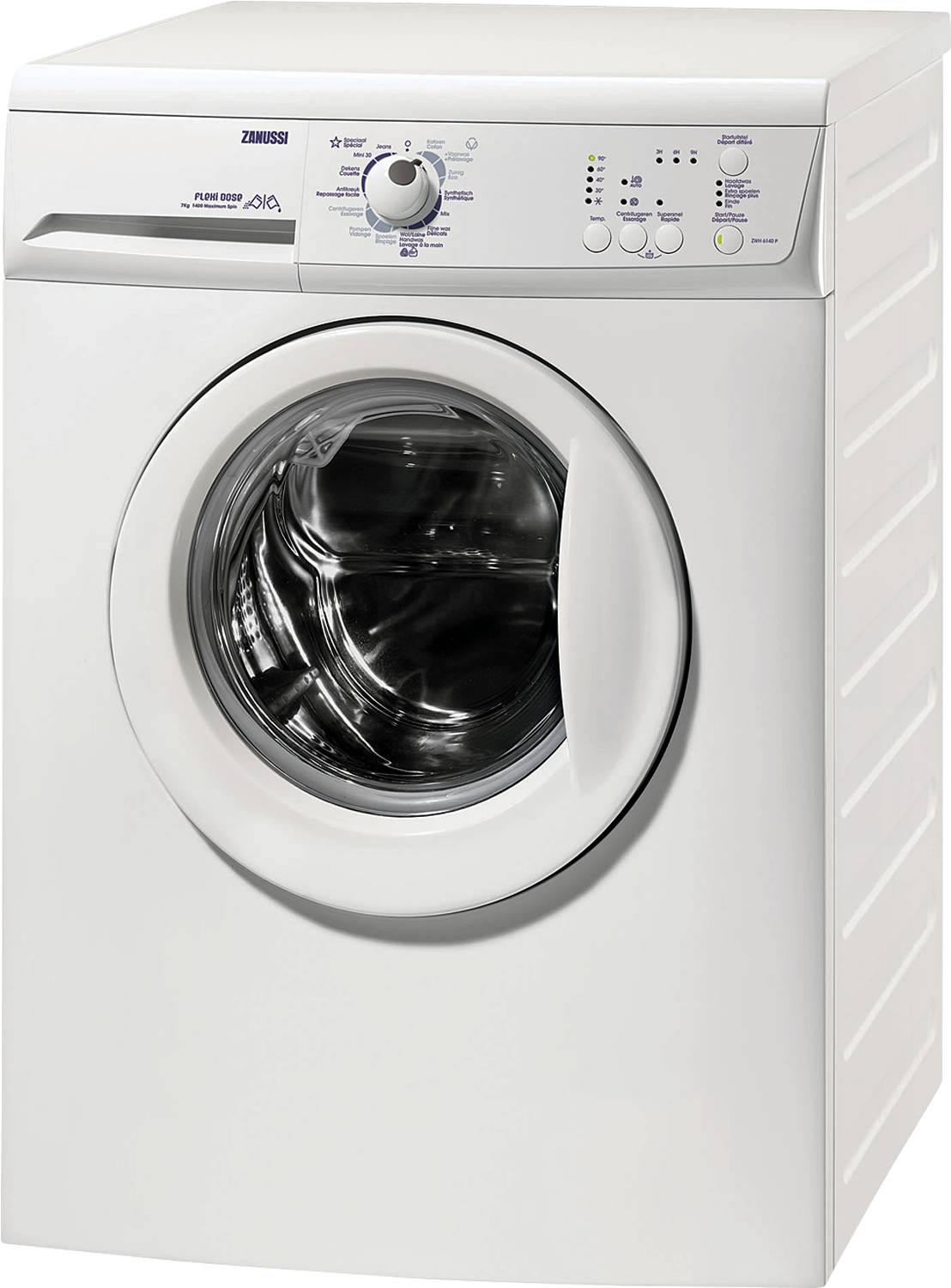 Washing Machine Png - Zanussi Zwh7149p (1500x1500), Png Download