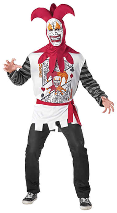 Joker Card - Halloween Costume (400x704), Png Download