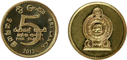 50 Cents - Coins In Sri Lanka (663x381), Png Download