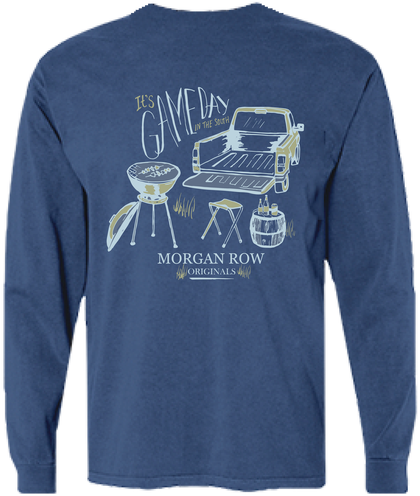 Half Time Ls Tee - Long-sleeved T-shirt (500x500), Png Download