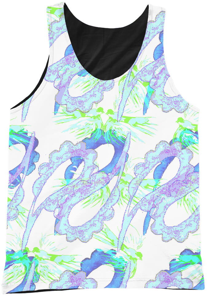 Paisley In Heaven - Active Tank (1024x1024), Png Download