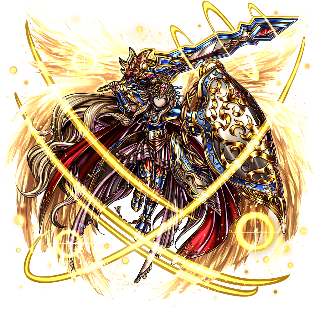 Feena, Knight Of Heaven Full Art - Grand Summoners Feena (1024x1024), Png Download