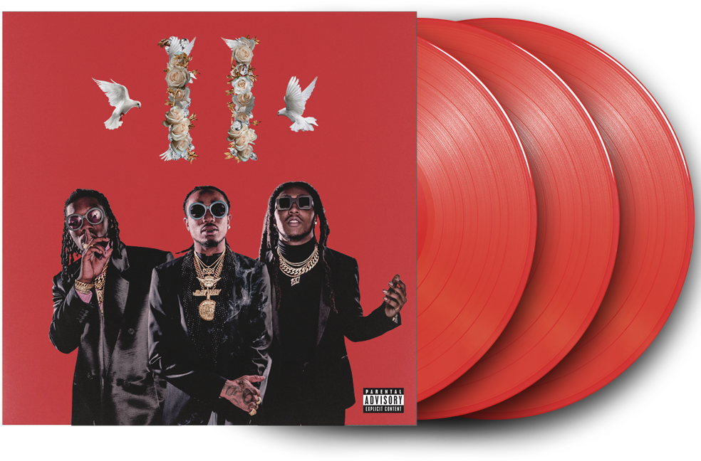 Double Tap To Zoom - Migos Culture 2 Album Cover (1000x1000), Png Download