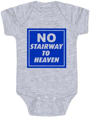 No Stairway To Heaven Baby Onesy - Baby Harry Potter Clothing (484x484), Png Download