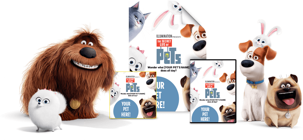 Pets Movie Png Download - Movie The Secret Life Of Pets Dogs (998x455), Png Download