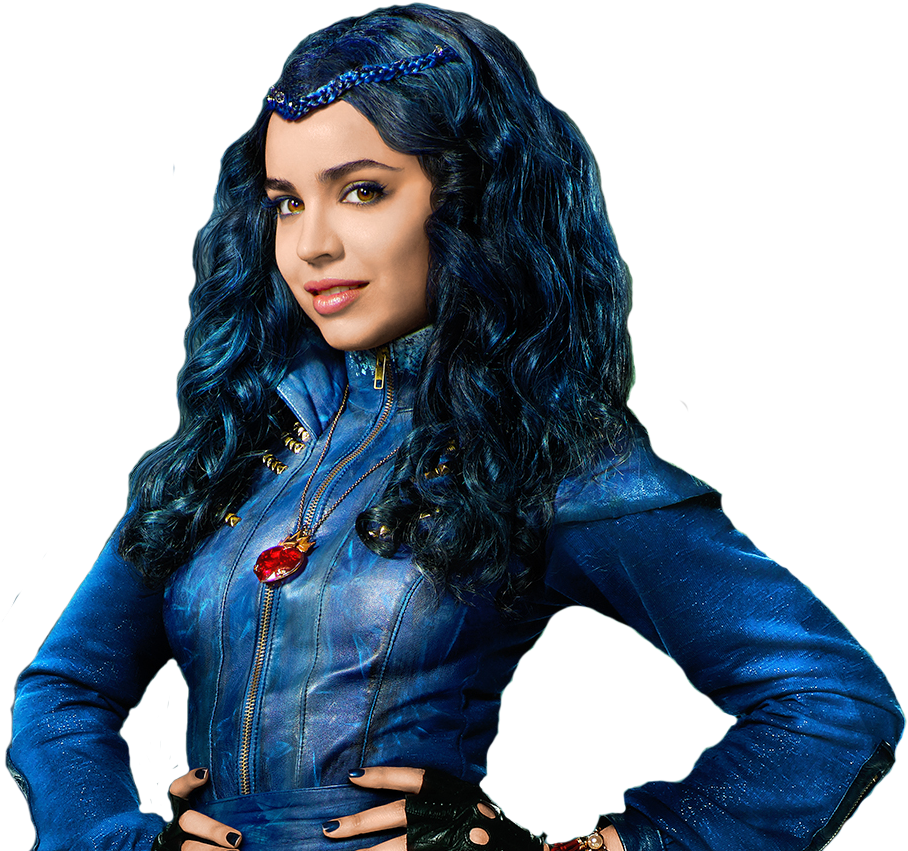 Evie Descendants 2 Necklace (957x885), Png Download