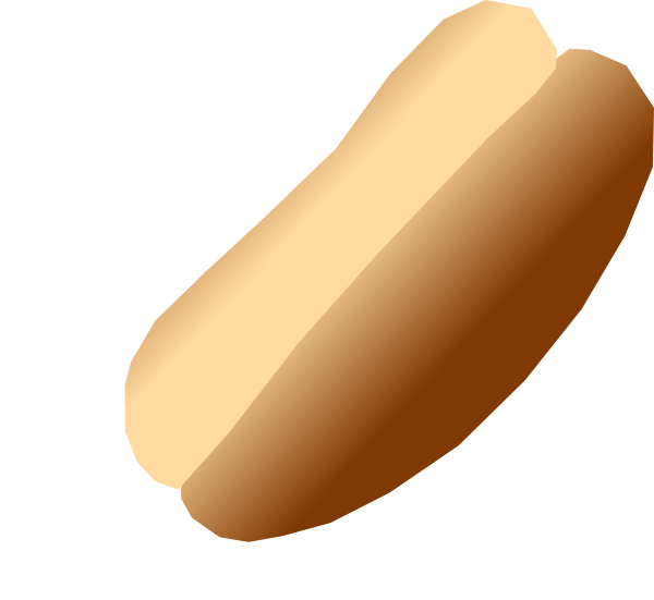 How To Set Use Hotdog Bun Clipart (600x551), Png Download