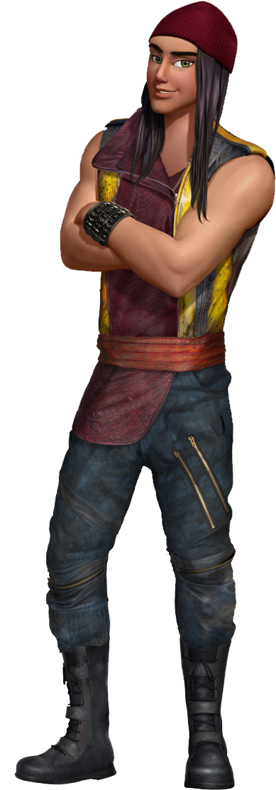 Jay Descendientes Di - Disney Descendants Jay Clipart (408x1145), Png Download