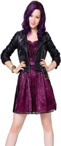 ¡hola A Todas Hoy Les Traigo Fotos En Png De Mal Espero - Descendants Mal Date Dress (237x526), Png Download