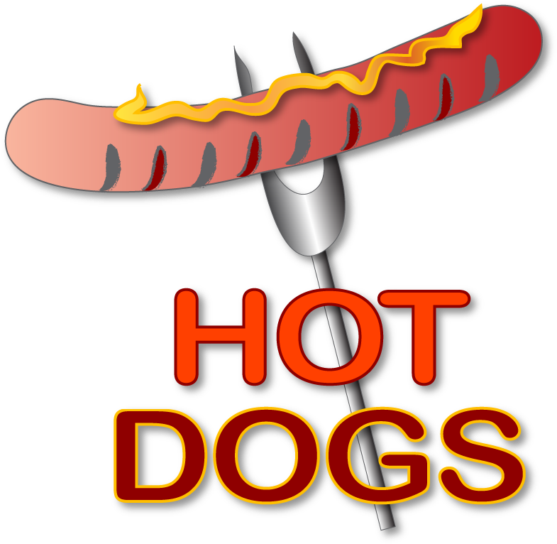 Cafe Restaurant Logos - Grill Hot Dogs Clip Art (785x766), Png Download