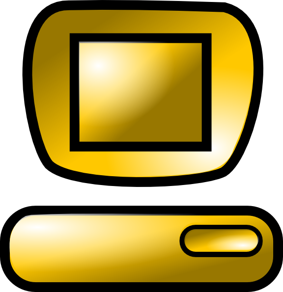 How To Set Use Pc Desktop Icon Clipart (576x595), Png Download