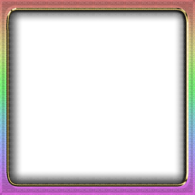 Download Marco Arcoiris Con Dorado Full Size Png Image Pngkit