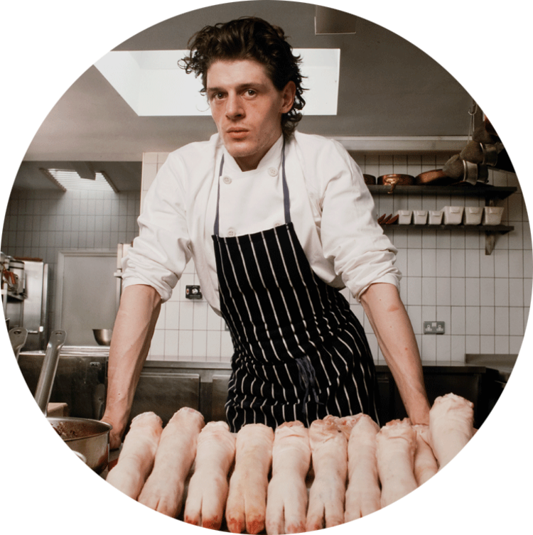 Food & Cooking - Marco Pierre White Apron (750x753), Png Download