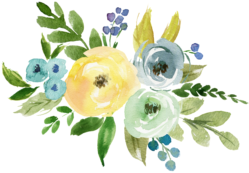 Literary Watercolor Transparent Hand Painted Flowers - Watercolor Painting (1024x711), Png Download