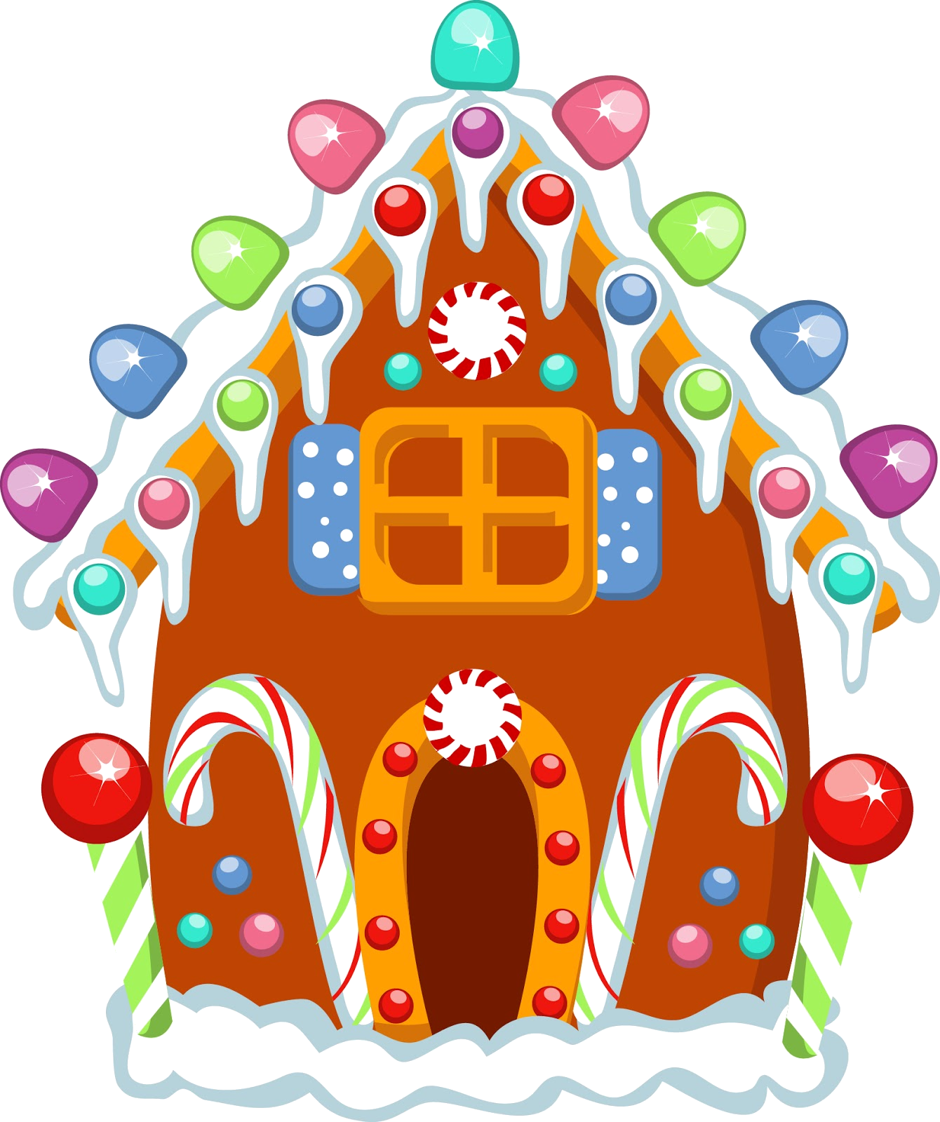Index Of Graphic Free - Ginger Bread Man House (1340x1600), Png Download