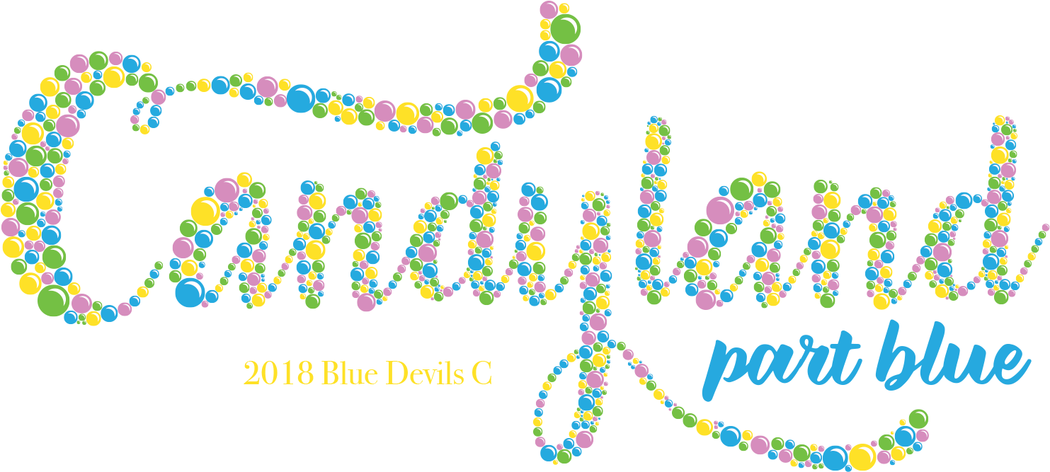 Travel Down The Scrumptious Road Of Sweet Surprises - Blue Devils C Drum And Bugle Corps (1500x677), Png Download