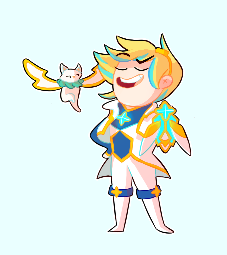 Ezreal - Cartoon (908x1022), Png Download