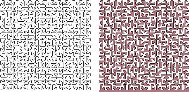 The Following Two Generators Of The Root16 Square Grid - Symmetry (800x392), Png Download