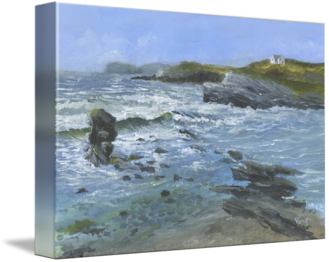 Porth Y Post By Bryn Humphreys - Library (650x518), Png Download