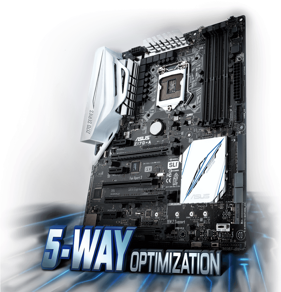 Asus Z170-a - Motherboard - Atx - Lga1151 Socket - (958x1005), Png Download