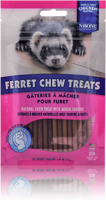 N-bone Ferret Chew Treats Chicken Flavor - N-bone 6 Count, High In Protein, Low In Fat Ferret (340x640), Png Download
