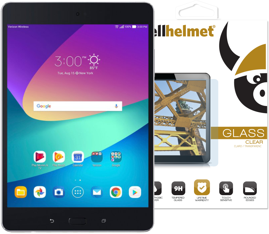 Asus Zenpad Z8s Tempered Glass By Cellhelmet - Zenpad Z8s (1000x1000), Png Download