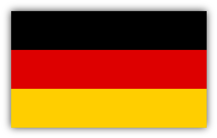 Germany Flag Sticker - German Flag Vector Png (720x720), Png Download