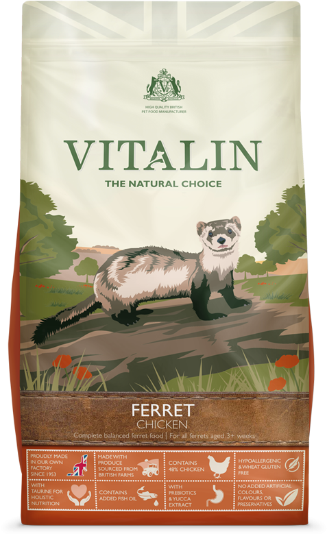 Ferret Food Uk - Countrywide Vitalin Puppy Food Chicken And Rice 12kg (600x800), Png Download