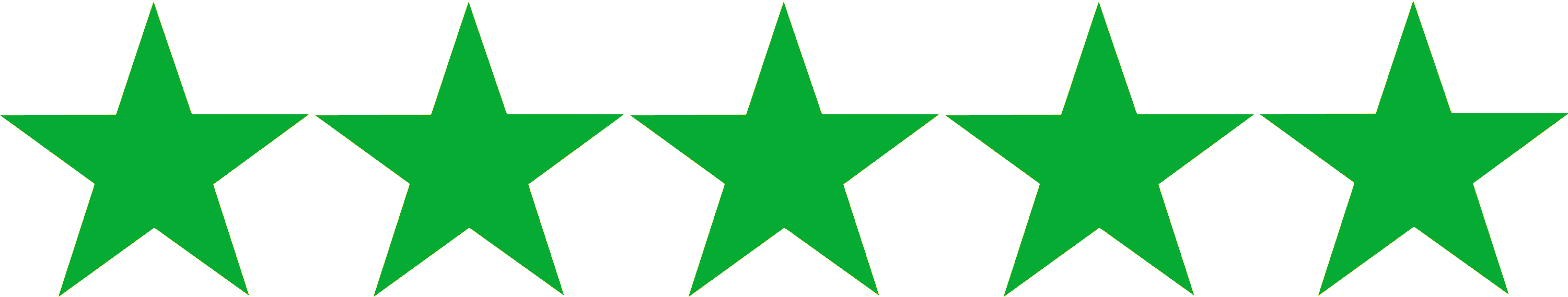 Allison H - - Clipart Five Stars (3000x700), Png Download