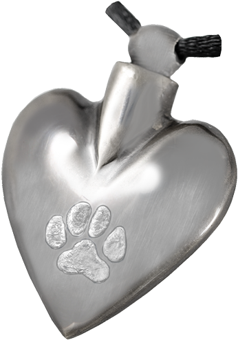 Heart Paw Print Pendant, Three Styles - Jewellery (500x500), Png Download