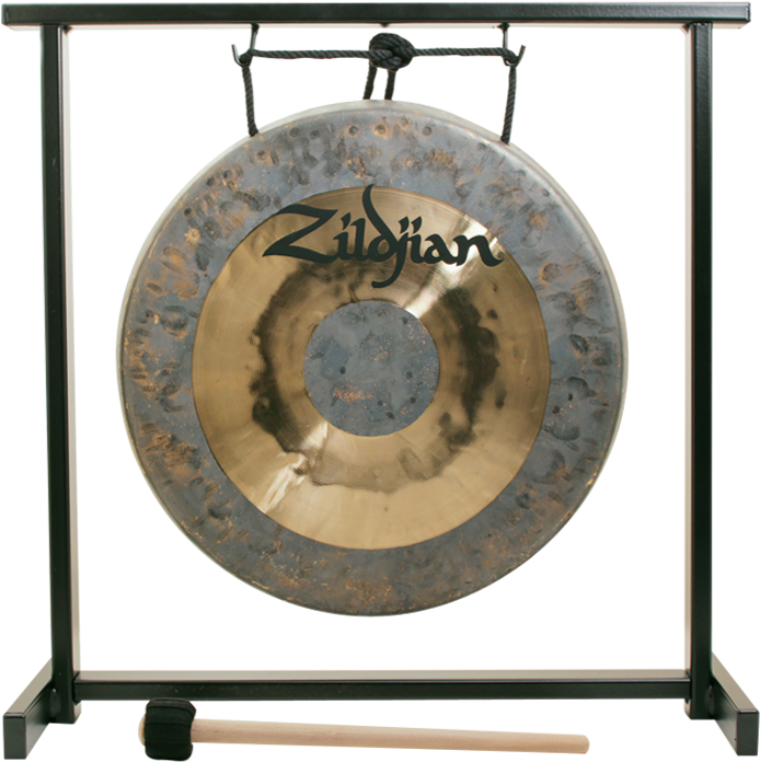 12" Traditional Gong And Table-top Stand Set - Zildjian P0565 12" Traditional Gong And Table-top Stand (800x800), Png Download