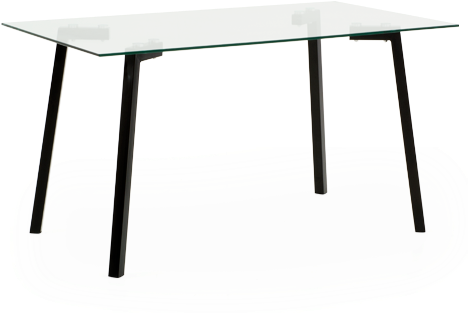 Image For Rectangular Table With Glass Tabletop From - Coffee Table (519x804), Png Download