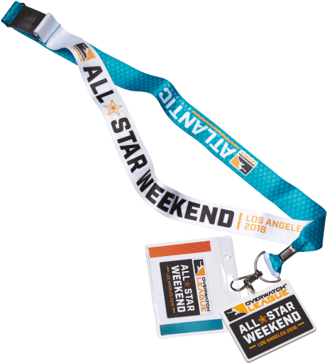 Overwatch League All-star Lanyard - Overwatch League (550x550), Png Download