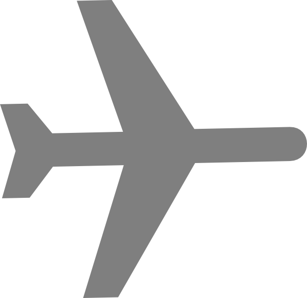 Clip Free Airplane Image Clipart - Cartoon Airplane From Above (600x583), Png Download