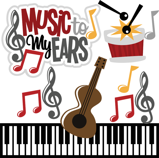 Music To My Ears Clip Art (648x641), Png Download